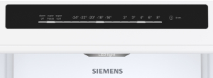 Siemens KG36N2WCF, iQ300, Freistehende Khl-Gefrier-Kombination mit Gefrierbereich unten, 186 x 60 cm, Wei, Total noFrost, EEK: C, mit 5 Jahren Garantie!