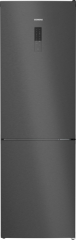 Siemens KG36NXXBF, iQ300,Freistehende Khl-Gefrier-Kombination mit Gefrierbereich unten, 186 x 60 cm, Gebrsteter schwarzer Stahl AntiFingerprint, Total noFrost, EEK: C, mit 5 Jahren Garantie!