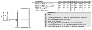 Siemens KG39E8XBA, iQ500, Freistehende Khl-Gefrier-Kombination mit Gefrierbereich unten, 201 x 60 cm, Gebrsteter schwarzer Stahl AntiFingerprint, EEK: B, mit 5 Jahren Garantie!