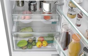 Siemens KG39N2IAG, iQ300, Freistehende Khl-Gefrier-Kombination mit Gefrierbereich unten, 203 x 60 cm, Inox, antiFingerprint, Total noFrost, EEK: A, mit 5 Jahren Garantie!