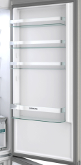 Siemens KG39NXICF, iQ300, Freistehende Khl-Gefrier-Kombination mit Gefrierbereich unten, 203 x 60 cm, Inox, Total noFrost, EEK: C, mit 5 Jahren Garantie!