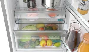 Siemens KG39NXICF, iQ300, Freistehende Khl-Gefrier-Kombination mit Gefrierbereich unten, 203 x 60 cm, Inox, Total noFrost, EEK: C, mit 5 Jahren Garantie!