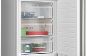 Siemens KG39NXICF, iQ300, Freistehende Khl-Gefrier-Kombination mit Gefrierbereich unten, 203 x 60 cm, Inox, Total noFrost, EEK: C, mit 5 Jahren Garantie!