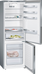 Siemens KG49EAICA, iQ500, Freistehende Khl-Gefrier-Kombination mit Gefrierbereich unten, 201 x 70 cm, Inox, lowFrost, EEK: C, mit 5 Jahren Garantie!