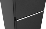 Siemens KG49N4XAF, iQ500, Freistehende Khl-Gefrier-Kombination mit Gefrierbereich unten, 203 x 70 cm, Gebrsteter schwarzer Stahl, AntiFingerprint, Total noFrost, EEK: A, mit 5 Jahren Garantie!