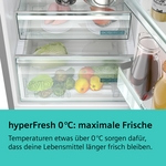 Siemens KG49N4XAF, iQ500, Freistehende Khl-Gefrier-Kombination mit Gefrierbereich unten, 203 x 70 cm, Gebrsteter schwarzer Stahl, AntiFingerprint, Total noFrost, EEK: A, mit 5 Jahren Garantie!