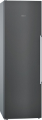 Siemens KS36VAXEP, iQ500, Freistehender Khlschrank, 186 x 60 cm, Gebrsteter schwarzer Stahl, AntiFingerprint, EEK: E, mit 5 Jahren Garantie!