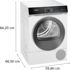 Siemens WQ46B2C40, iQ700, Wrmepumpen-Trockner, 9 kg, EKK: C, mit 5 Jahren Garantie!