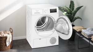 Siemens WT43H004, iQ300, Wrmepumpen-Trockner,  8 kg, Wei, EKK: E, mit 5 Jahren Garantie!