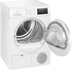 Siemens WT43H004, iQ300, Wrmepumpen-Trockner,  8 kg, Wei, EKK: E, mit 5 Jahren Garantie!
