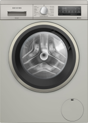 Siemens WU14UTS8, iQ500, Waschmaschine, unterbaufhig - Frontlader, 9 kg, max. 1400 U/min., Silber-inox, EKK: B, mit 5 Jahren Garantie!