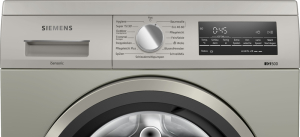 Siemens WU14UTS8, iQ500, Waschmaschine, unterbaufhig - Frontlader, 9 kg, max. 1400 U/min., Silber-inox, EKK: B, mit 5 Jahren Garantie!