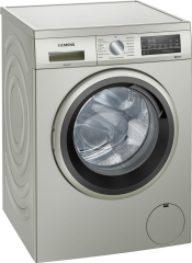 Siemens WU14UTS8, iQ500, Waschmaschine, unterbaufhig - Frontlader, 9 kg, max. 1400 U/min., Silber-inox, EKK: B, mit 5 Jahren Garantie!