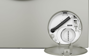 Siemens WU14UTS8, iQ500, Waschmaschine, unterbaufhig - Frontlader, 9 kg, max. 1400 U/min., Silber-inox, EKK: B, mit 5 Jahren Garantie!