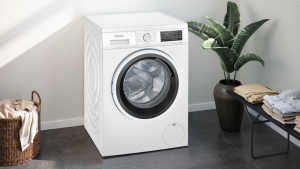 Siemens WU14UT42, iQ500, Waschmaschine, unterbaufhig - Frontlader, 9 kg, max. 1400 U/min., EKK: A, mit 5 Jahren Garantie!