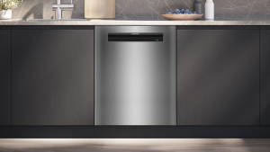 Siemens SN15ES06CS, iQ500, Unterbau-Geschirrspler, 60 cm, Gebrsteter Stahl, EEK: A, mit 5 Jahren Garantie!