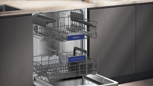 Siemens SN43ES04TE, iQ300, Unterbau-Geschirrspler, 60 cm, Gebrsteter Stahl, EEK: B, mit 5 Jahren Garantie!