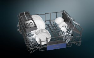 Siemens SN43ES04TE, iQ300, Unterbau-Geschirrspler, 60 cm, Gebrsteter Stahl, EEK: B, mit 5 Jahren Garantie!