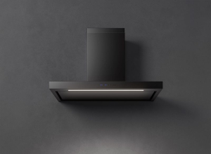 Falmec Plane Plus, Schwarz, 120 cm, Wandhaube, 103222, mit 5 Jahren Garantie