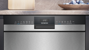 Siemens SN43ES22AE, iQ300, Unterbau-Geschirrspler, 60 cm, Gebrsteter Stahl, EEK: A, mit 5 Jahren Garantie!