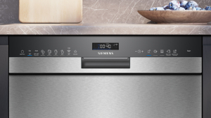 Siemens SN45ZS07CE, iQ500, Unterbau-Geschirrspler, 60 cm, Gebrsteter Stahl, EEK: B, mit 5 Jahren Garantie!