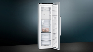 Siemens Set KA95NAIEP aus Eintr-Khlschrank und Eintr-Gefrierschrank inkl. Verbindungsleiste, KS36VAIDP + GS36NAIEP, Gebrsteter Stahl AntiFingerprint, EEK: D/E, mit 5 Jahren Garantie!