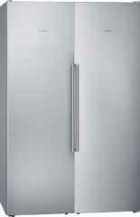 Siemens Set KA95FPIDP aus Eintr-Khlschrank und Eintr-Gefrierschrank inkl. Verbindungsleiste, KS36FPIDP + KS39ZAL00, Gebrsteter Stahl AntiFingerprint, EEK: D, mit 5 Jahren Garantie!