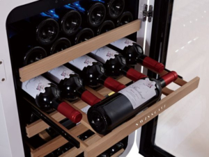 Swisscave WL120F-WHITE, 1-Zonen Weinkhlschrank 83 cm, 35 Flaschen, weiss. Mit 5 Jahren Garantie!