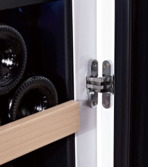 Swisscave WL120F-WHITE, 1-Zonen Weinkhlschrank 83 cm, 35 Flaschen, weiss. Mit 5 Jahren Garantie!