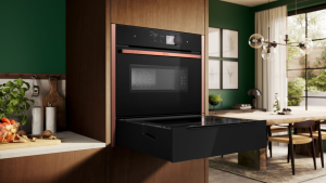 Neff N19DJ01Y0, Dampfschublade, 60 x 14 cm, Brushed Bronze Z9014BY0, MIT 7 JAHREN GARANTIE