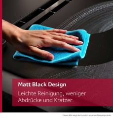Neff V68YYX4B0, Induktionskochfeld mit Dunstabzug, 80 cm, Deep Black Z9802PFDY0, MIT 7 JAHREN GARANTIE