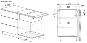 Neff V68YYX4B0, Induktionskochfeld mit Dunstabzug, 80 cm, Metallic Silver Z9802PFMY0, MIT 7 JAHREN GARANTIE