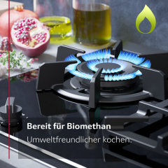 Neff T27CIS8N0, N 70, Autarkes Gaskochfeld, Edelstahl 75cm, mit 5 Jahren Garantie!