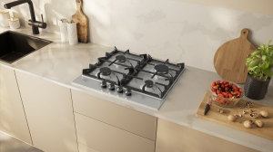 Neff T26CIP8N0, N 70, Autarkes Gaskochfeld, Edelstahl 60 cm, mit 5 Jahren Garantie!