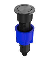 Blanco PushControl III Ablauffernbedienung, satin dark steel, 210676