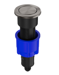 Blanco PushControl III Ablauffernbedienung, satin platinum, 210677