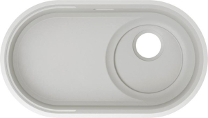 Blanco Oovalon 700-U Velgranit Unterbausple, cloud white, 527990