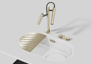 Blanco Oovalon 700-U Velgranit Unterbausple, cloud white, 527990