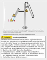 Blanco Choice Luneoo-S, Hochdruck Festauslauf, satin dark steel, 527980