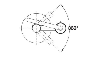 Blanco Luneoo-S, Hochdruck Festauslauf, satin platinum, 527976