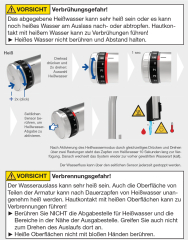 Blanco Choice Icona-C, Hochdruck Festauslauf, Edelstahl gebrstet, 527928