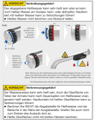 Blanco Choice Icona-L, Hochdruck Festauslauf, satin dark steel, 527926