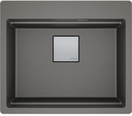 Franke Kubus 2 Pro KNG Pro 610-53 A Einbausple, Fragranite, Farbe Steingrau, 114.0747.228