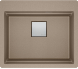 Franke Kubus 2 Pro KNG Pro 610-53 A Einbausple, Fragranite, Farbe Cashmere, 114.0747.230