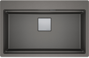 Franke Kubus 2 Pro KNG Pro 610-73 A Einbausple, Fragranite, Farbe Steingrau, 114.0747.284