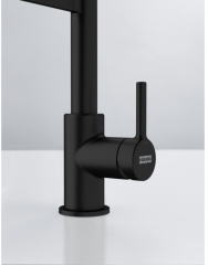 Franke Lina Semi-Pro Einhebelmischer, Hochdruck Zugauslauf, Black Matt, 115.0725.838
