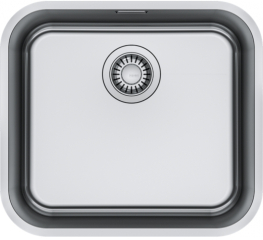 Franke Smart SRX 110-45 Unterbausple, Drehknopfventil, Edelstahl gebrstet, 122.0744.963