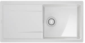 Franke Maris X MXK 611-100, Fraceram Keramiksple, Farbe Glacier glnzend, 124.0744.936