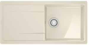 Franke Maris X MXK 611-100, Fraceram Keramiksple, Farbe Magnolia glnzend, 124.0744.937