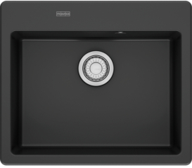 Franke Mythos X MYK 610-52 A, Fraceram Keramiksple, Farbe Anthrazit matt, 124.0747.160